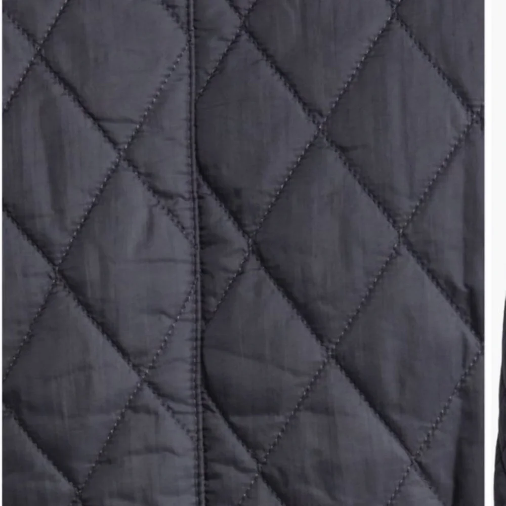 Barbour Quilted Utility Jacket in Charcoal - Picture 5 of 11